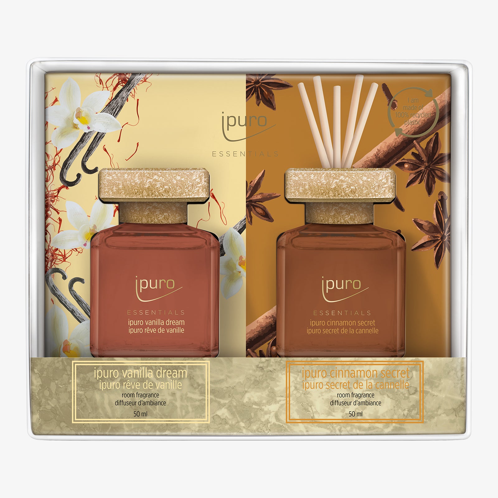IPURO Parfum d'ambiance Essentials 050.1037 soft vanilla 100ml