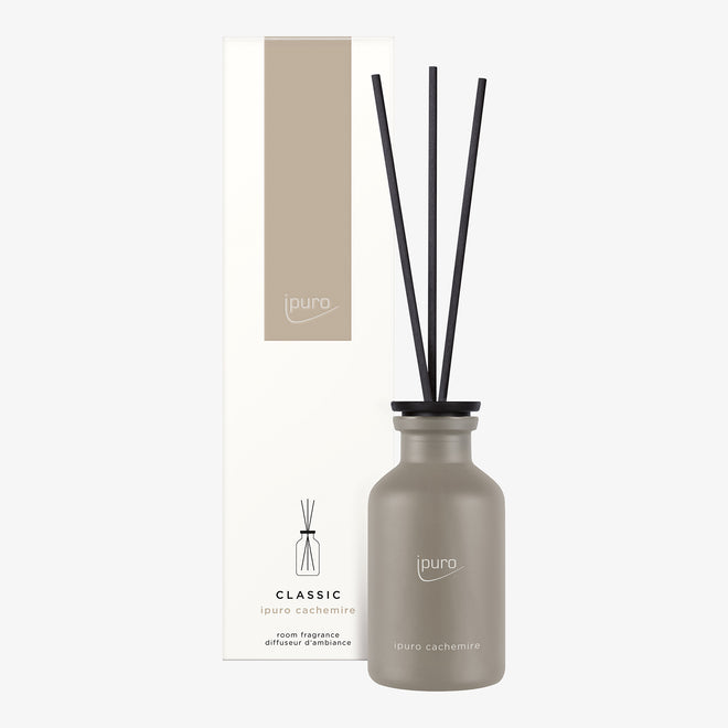 ipuro Classic Noir Parfum d'ambiance avec Effet Oriental – Désodorisant  avec ingrédients de qualité supérieure 75 ML – en Verre avec bâtonnets en  rotin : : Autres