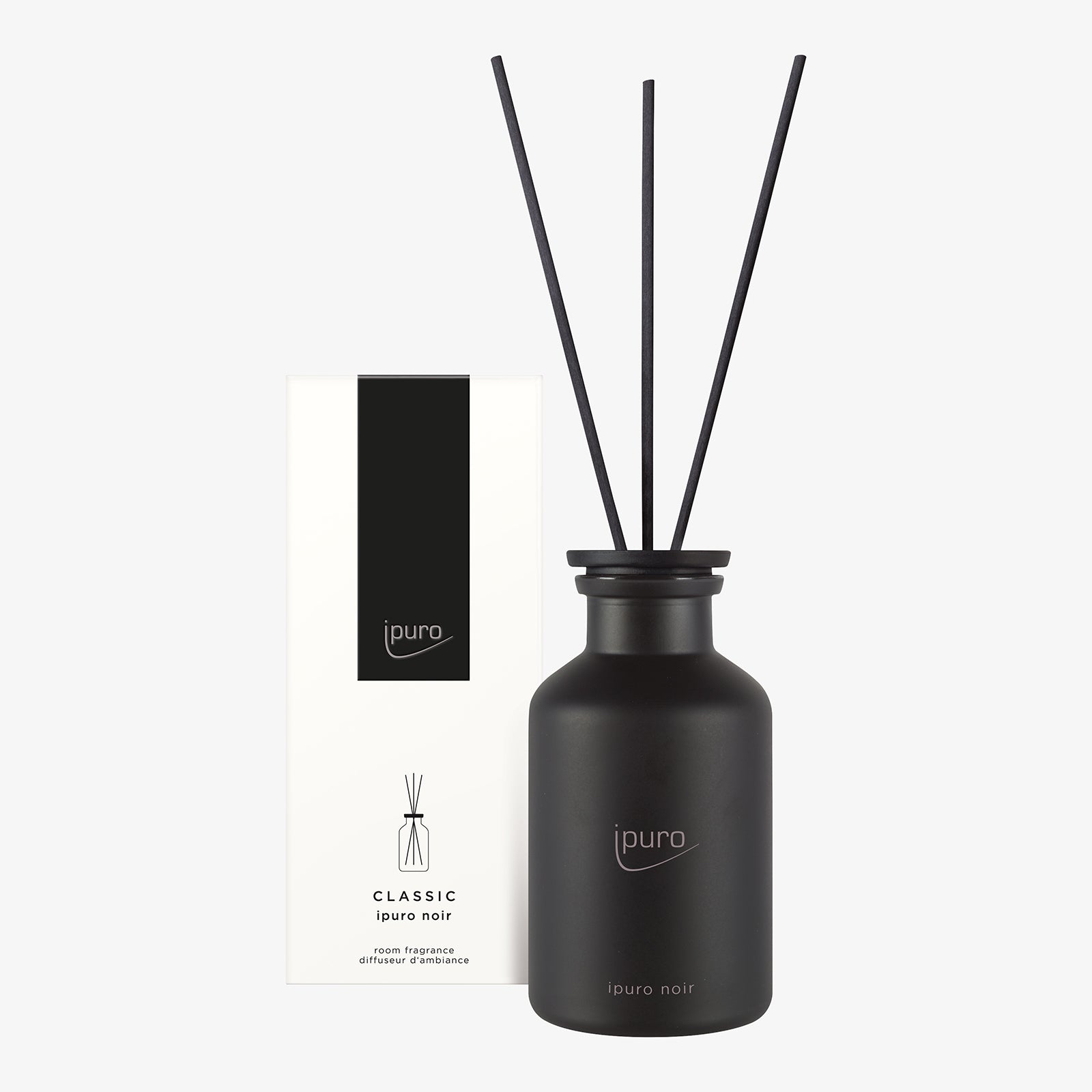 IPURO - Bâtonnets parfumés Classic Noir 75 ml IP…